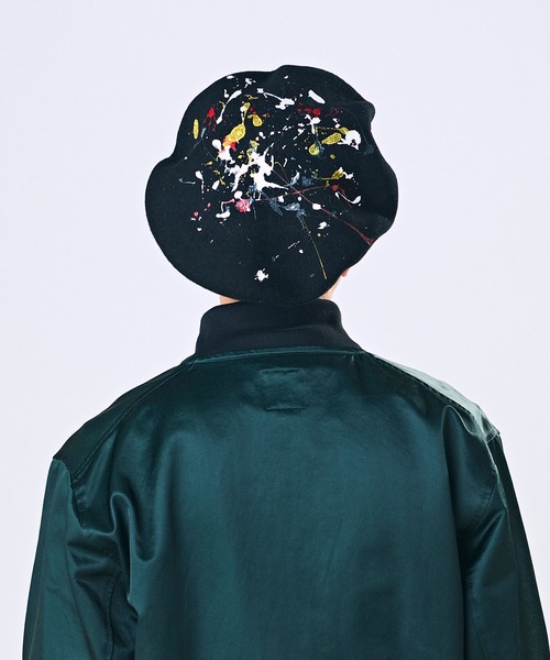 CA4LA（カシラ） 帽子 ベレー帽 PAINTED BERET メンズ : ZOZOTOWN