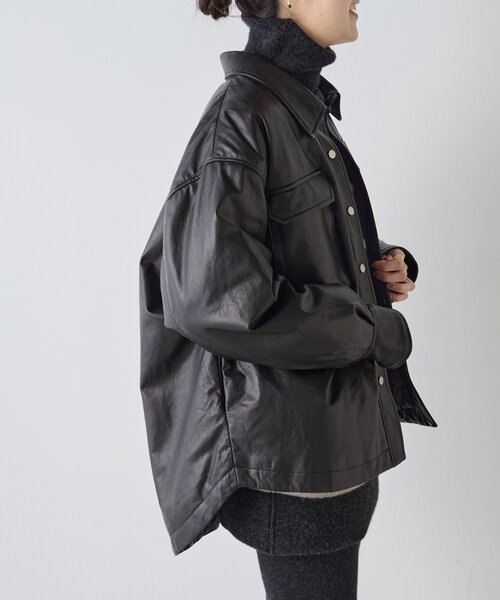 BEARDSLEY（ビアズリー） コート アウター 「15 quinze」レザーダウン