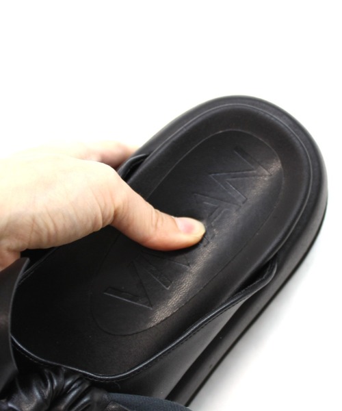 「VIVIAN」 フラットサンダル LL ブラック レディース_画像7