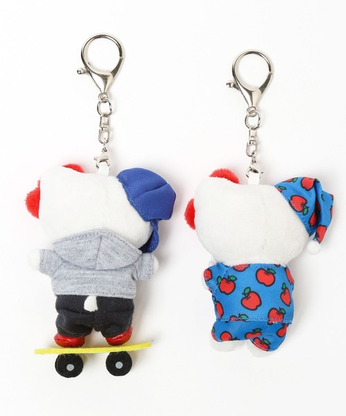 LOWRYS FARM Me% HELLO KITTYトイキーホルダードット ローリーズファームMe%トイキーホルダー ハローキティ LOWRYS