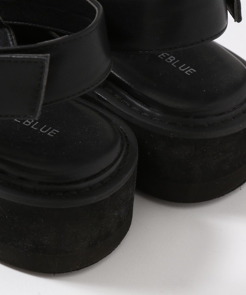 「RAGEBLUE」 サンダル MEDIUM ブラック メンズ_画像4