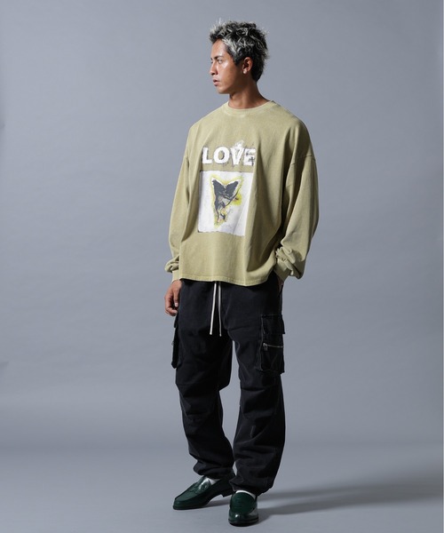 DANKE SCHON ボーンプリントデストロイノースリーブカットソー M DANKE SCHON（ダンケシェーン） tシャツ 「WEB＆DEPOT限定」DankeSchon