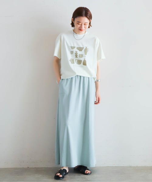 「NOMBRE IMPAIR」 半袖Tシャツ FREE ホワイト レディース_画像5