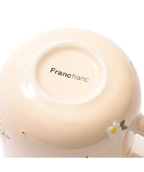 Francfranc（フランフラン） 食器 フルーロン マグ アイボリー