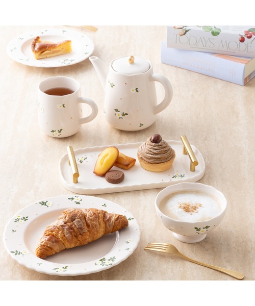 Francfranc（フランフラン） 食器 フルーロン マグ アイボリー
