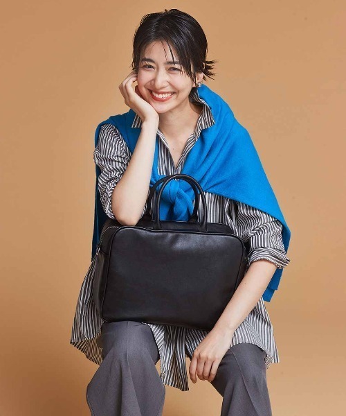 IEDIT（イディット） ボストンバッグ 神山まりあさんとコラボ A4
