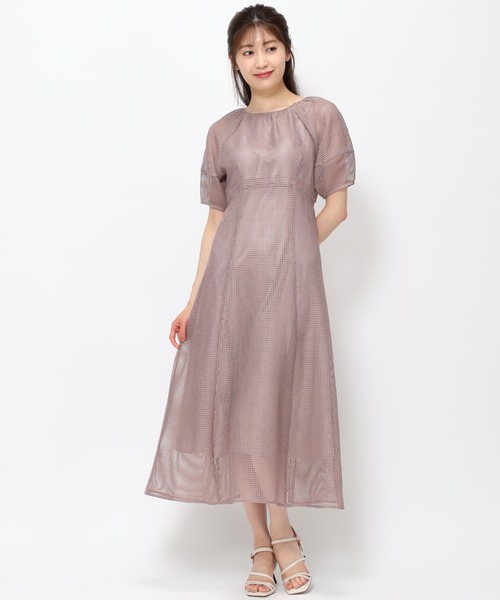 「MISCH MASCH」 半袖ワンピース S ブラック レディース_画像5