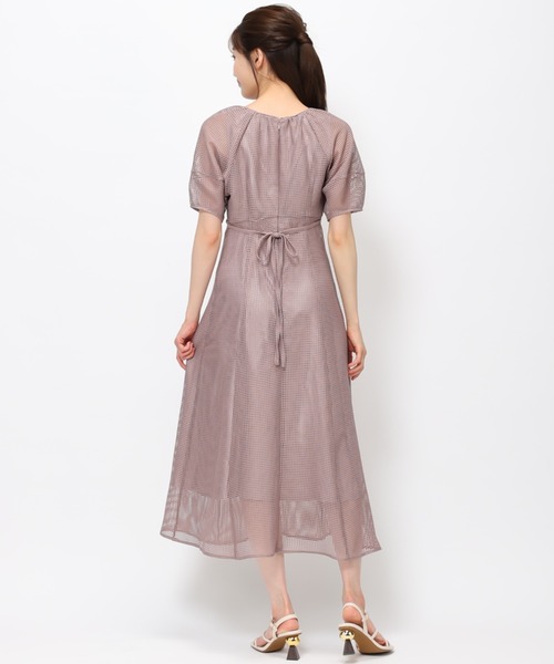 「MISCH MASCH」 半袖ワンピース S ブラック レディース_画像7