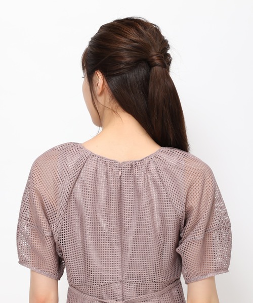 「MISCH MASCH」 半袖ワンピース S ブラック レディース_画像10