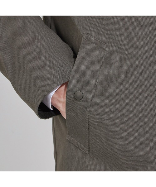 SUIT SELECT コート ジャケット 襟コーデュロイショートジャケット