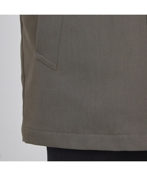 SUIT SELECT uvカット コート ジャケット 襟コーデュロイショート
