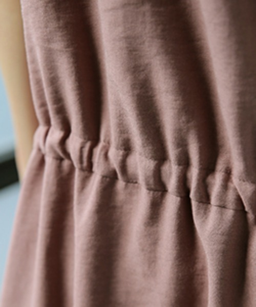 HUG.U（ハグユー） ノースリーブワンピース - グレー レディース