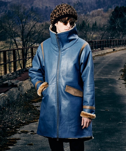 glamb（グラム） コート M ブルー メンズ : ZOZOTOWN Yahoo!店 - 通販