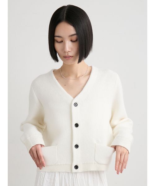 MIESROHE（ミースロエ） カーディガン ウォッシャブルコンパクト