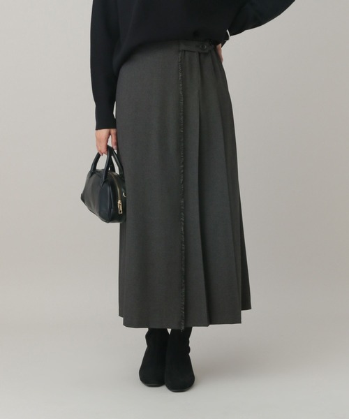 GLOBAL WORK（グローバルワーク） スカート MATINEE LINE/ウールライク