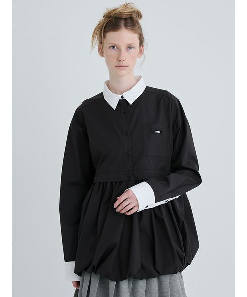 SORIN（ソリン） ブラウス シャツ Balloon Hem Big Shirt/バルーンヘム