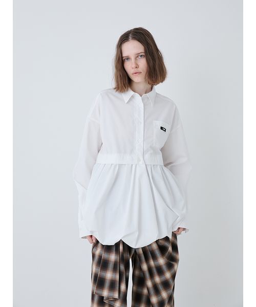 SORIN（ソリン） ブラウス シャツ Balloon Hem Big Shirt/バルーンヘム