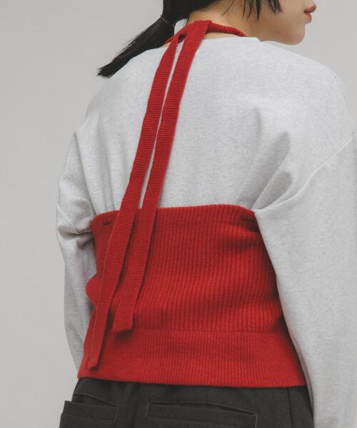 KBF（ケービーエフ） 2WAYニットビスチェ レディース : ZOZOTOWN Yahoo