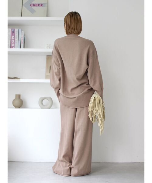 Ungrid アングリッド セットアップ シャツ ワイドパンツ アイボリー 