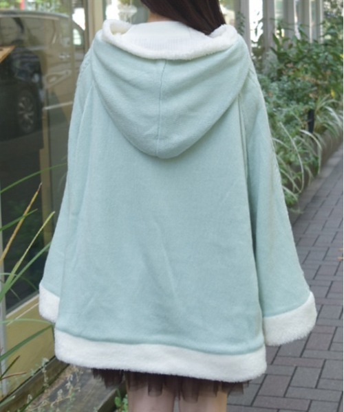 axes femme（アクシーズ ファム） カーディガン パール裏ボアニット