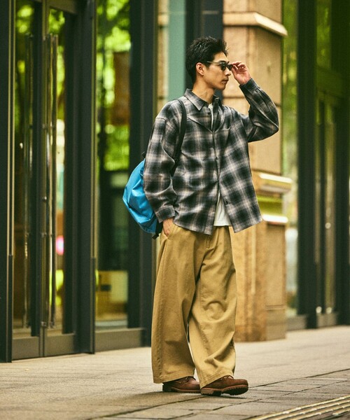 FREAK'S STORE（フリークスストア） 長袖シャツ LARGE ブラック メンズ