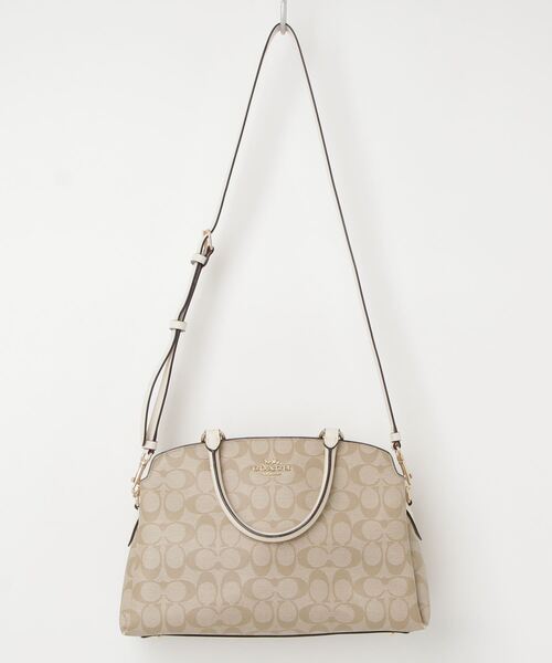 COACH（コーチ） 2WAYバッグ - ベージュ レディース : ZOZOTOWN Yahoo