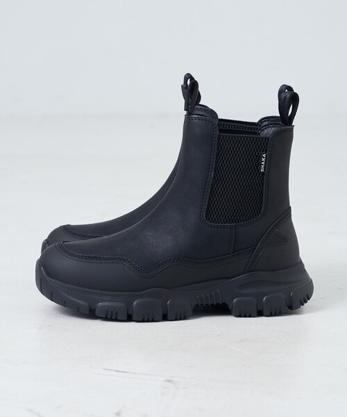 「SHAKA」 ブーツ 25.0cm ブラック レディース_画像8