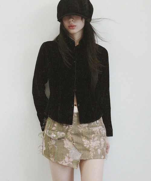 igi スカート JACQUARD MINI / ジャガードミニスカート : ZOZOTOWN