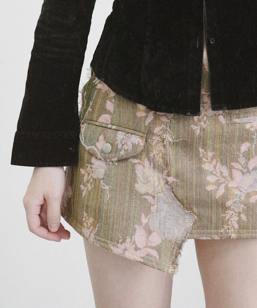 igi スカート JACQUARD MINI / ジャガードミニスカート : ZOZOTOWN