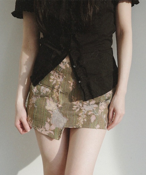 igi スカート JACQUARD MINI / ジャガードミニスカート : ZOZOTOWN