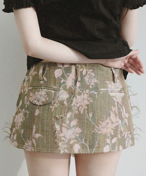 igi イジ ジャガードミニスカート igi スカート JACQUARD MINI / ジャガードミニスカート : ZOZOTOWN