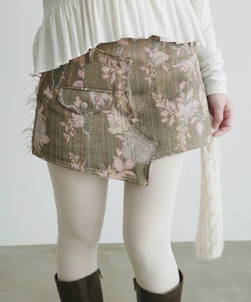 igi スカート JACQUARD MINI / ジャガードミニスカート : ZOZOTOWN