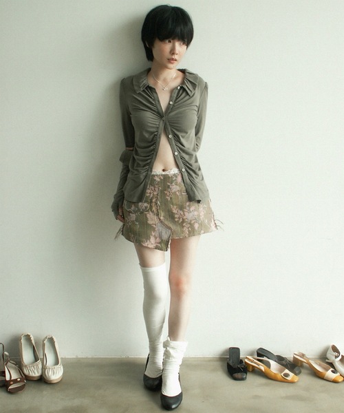 igi イジ ジャガードミニスカート igi スカート JACQUARD MINI / ジャガードミニスカート : ZOZOTOWN