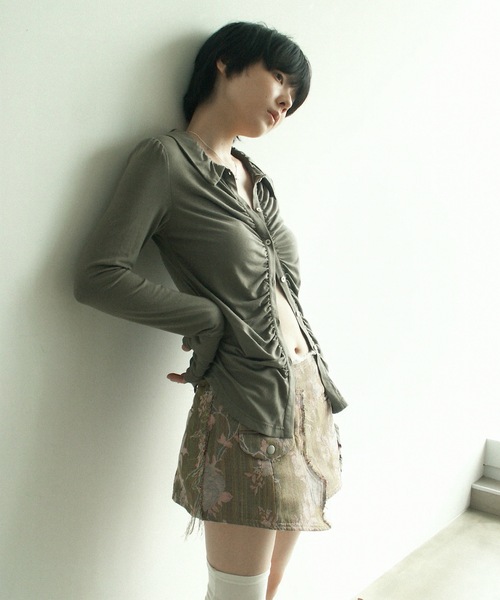 igi スカート JACQUARD MINI / ジャガードミニスカート : ZOZOTOWN
