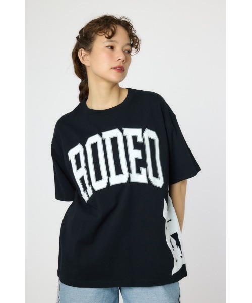 「RODEO CROWNS WIDE BOWL」 半袖Tシャツ FREE ブルー レディース_画像2