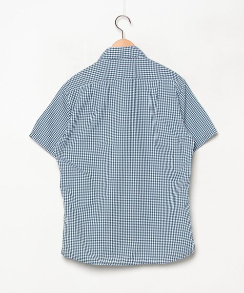 mont-bell（モンベル） チェック柄半袖シャツ X-SMALL ブルー メンズ