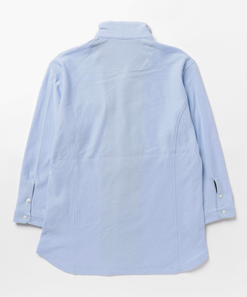 「HIDEAWAYS NICOLE」 長袖シャツ LARGE ホワイト×ブルー メンズ_画像2