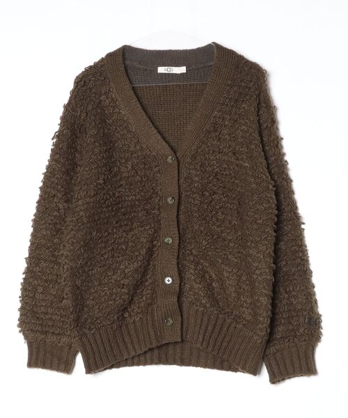 UGG Australia（アグオーストラリア） 「UGG」 ニットカーディガン M