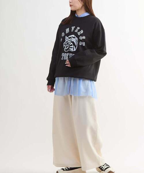 CONVERSE TOKYO トレーナー スウェット TIGER LOGO SWEAT レディース