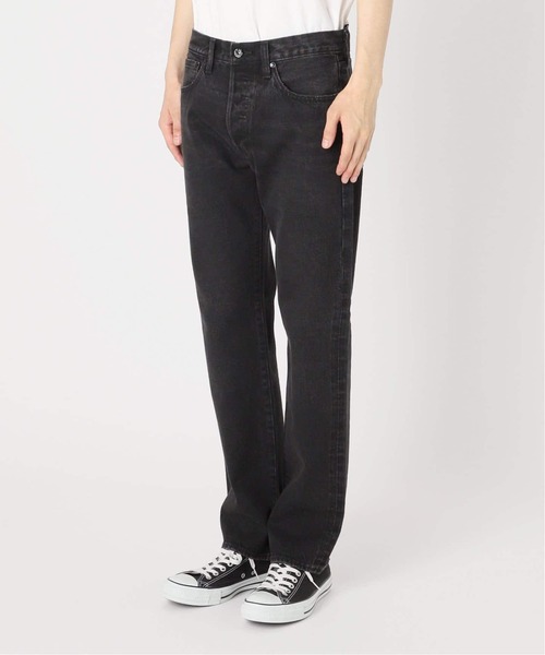 LEVI’S(R)別注 BIG E 501(R) BLACK W34L28 Just or Loose?】 別注Levi'sブラックデニムの最旬Snapスタイル