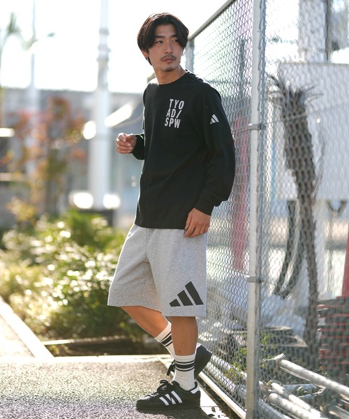 adidas（アディダス） ワイドパンツ ハーフパンツ パンツ 短パン