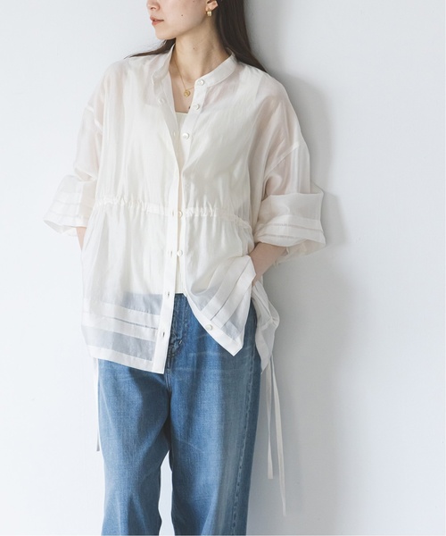 【美品】NOBLE ホワイト 長袖シャツ NOBLE（ノーブル） 長袖ブラウス - ホワイト レディース : ZOZOTOWN