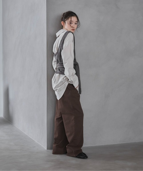 feepur(フェピュール) 「ハンドウォッシャブル」カシュクールニット feepur(フェピュール) 「ハンドウォッシャブル」カシュクールニット