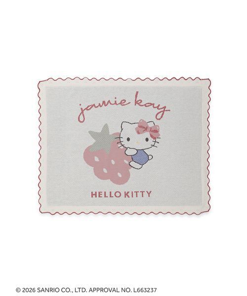 JAMIE KAY（ジェイミーケイ） ブランケット 「HELLO KITTY」ニットJQ