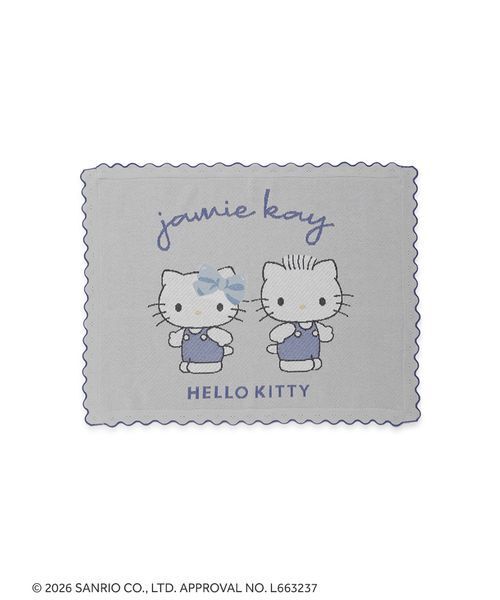 JAMIE KAY（ジェイミーケイ） ブランケット 「HELLO KITTY」ニットJQ