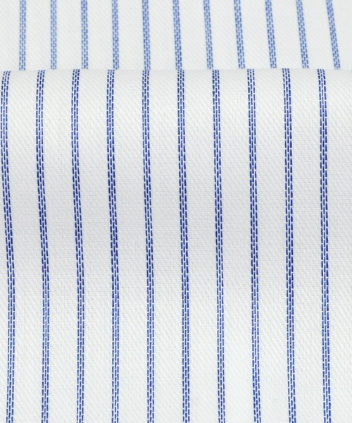 「TOKYO SHIRTS」 半袖シャツ S ブルー レディース_画像4