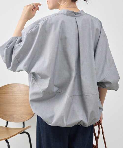 BEARDSLEY（ビアズリー） ブラウス シャツ 裾絞りオーバーブラウス