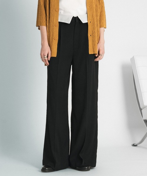 「selle glant」 スラックス LARGE グレイッシュブルー メンズ_画像3