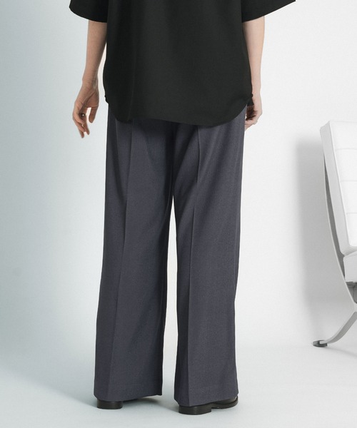 「selle glant」 スラックス LARGE グレイッシュブルー メンズ_画像4