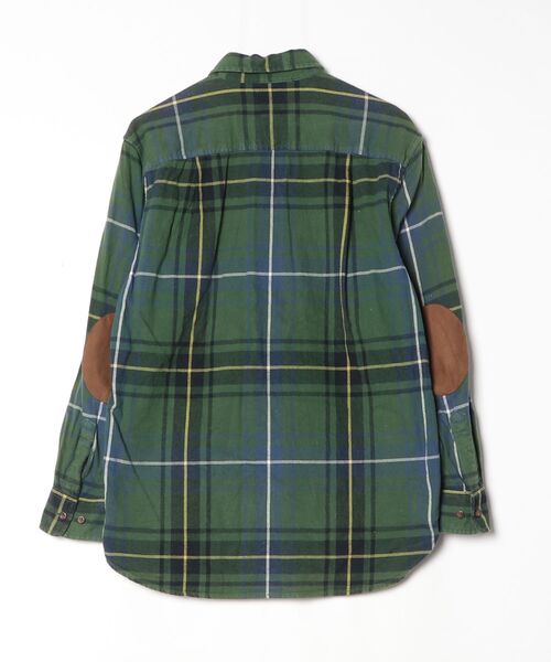 「PENDLETON」 チェック柄長袖ネルシャツ S グリーン メンズ_画像2